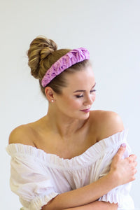 Lavender Knotted Headband