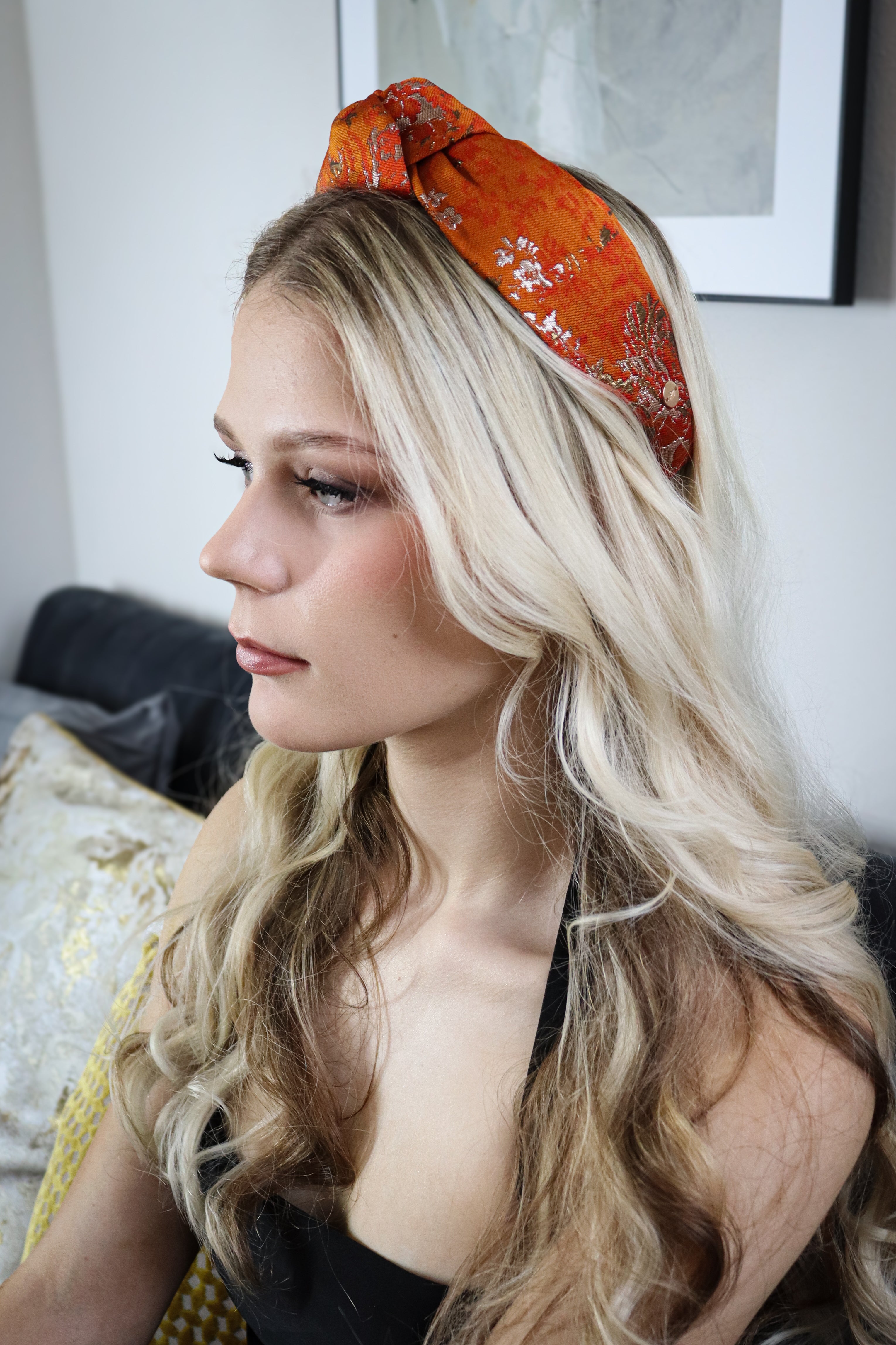 Marigold Knot Headband