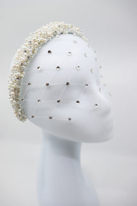 Blanca Pearl Crown with Veil