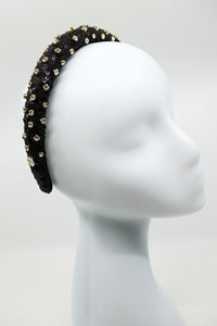 Leah Black Headband